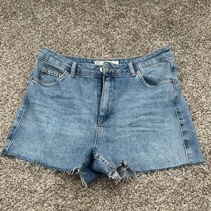Topshop Light Blue Jean Shorts